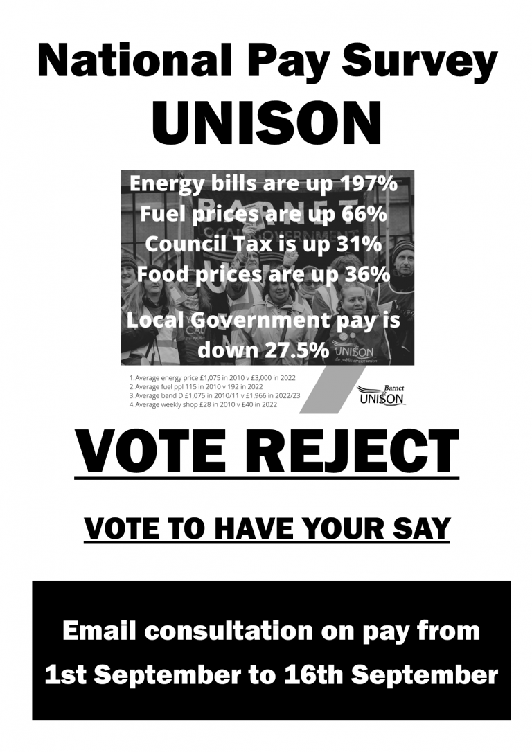 10 Reasons why UNISON is to VOTE Reject in the